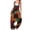 Orange, variant on Conairie Overalls For Womens Color Block Comfy Boho Streetwear Rompers One Piece Outfits With Pockets Blue L