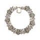 thumbnail image 5 of Gargantilla vintage de cadena gruesa, regalo para mamá, artesanía de moda, recuerdos de fiesta, ropa Blanco, 5 of 9