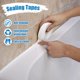 thumbnail image 2 of Tira de sellado de PVC, cinta autoadhesiva impermeable a prueba de moho para esquina de pared de fregadero de cocina, baño, inodoro, 2 of 4