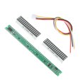 thumbnail image 1 of Indicateur de Niveau 32 Niveaux VU Audio Amplificateur Stéréo Module de Vitesse de Lumière Réglable avec Mode AGC, 1 of 7