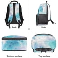 thumbnail image 6 of Uorisanigo Sea Turtle School Backpack for Boys Girls 6-12 Large Capacity Casual Daypack with Adjustable Padded Straps for School Travel and Sports, 6 of 7