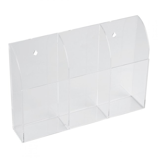 Fyydes Support de Télécommande, Boîte de Télécommande, Support de Télécommande de Climatiseur en Acrylique, Boîtier de Rangement Mural