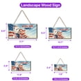 thumbnail image 5 of Patriot West Highland White Terrier We Will Never Forget Patriotic Remembrance Day Landscape Wood Sign Westie Westy Dog Lover Hanging Wall Home Decor - 12014, 5 of 5