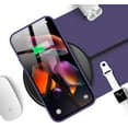 thumbnail image 7 of Compatible with Magsafe for iPhone 14 Pro Silicone Case（2022, Magnetic Liquid Silicone Protective Shockproof Bumper Rubber Gel Shell Cover for iPhone 14 Pro 6.1" 2022 - Deep Purple, 7 of 7