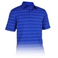 thumbnail image 1 of Monterey Club Men's Edge Stripe Texture Golf Polo Shirt #3603, 1 of 2