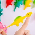 thumbnail image 5 of 2Pc Slingshot Dinosaur Finger Toys Sticky,Dinosaur Finger Slingshot Toys,Flick Stretchable Rubber Dino Catapult Toys,Flying Stretchy Animals For Party Favor Gifts,Shooter Games,Random Colors, 5 of 9