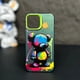 thumbnail image 2 of iPhone13 15 14 Pro Max Protective Sleeve Fashion Graffiti iPhone Case Cartoon Animal Pattern Matte Plated Soft Silicone Material, 2 of 5