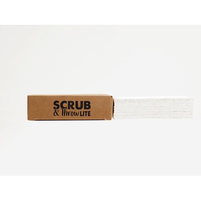Esponjas de celulosa ecológicas Scrub & Throw, paquete de 15