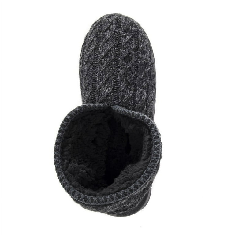 Men's muk luks knit bootie slippers shop