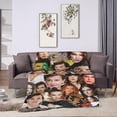 thumbnail image 4 of Blanket Millie Bobby Brown Throw Flannel Blankets Ultra-Soft Micro Fleece Blanket Warm Cozy Plush Gift for Room Decoration Sofa,Office Bed car Camp Couch Beach50"x40", 4 of 7