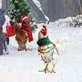 thumbnail image 2 of 2 Piezas De Decoración Artística Para Jardín Con Pollo Navideño Decoración Para Jardín Con Pollo Navideño Decoración Para Jardinería Decoración Para Exteriores, 2 of 7