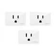 thumbnail image 2 of Wemo Smart Plug Simple Setup Smart Outlet for Smart Home, Control Lights and Devices Remotely Works w/ Alexa, Google Assistant, Apple HomeKit, Pack of 3, 2 of 8
