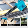 thumbnail image 3 of Electric Blower Snow Blower Dust Collector Household Vacuum Cleaner 2In1 Blade Blowing And Suction Cordless Tool ,Strong Wind, 3 of 6
