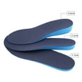 thumbnail image 3 of S (talla 35-40), 3,6 cm, 2 pares de plantillas para aumentar la altura del zapato, almohadillas elásticas transpirables para absorber los golpes y reemplazar las plantillas deportivas para hombres y m, 3 of 5