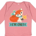 thumbnail image 4 of Inktastic 1st Birthday Woodland Fox 1 Year Old Boys or Girls Long Sleeve Baby Bodysuit, 4 of 5