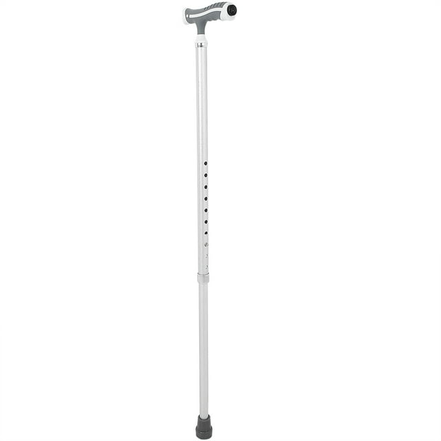 Bastón para ancianos de aleación de aluminio, antideslizante, altura ajustable