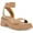 Nude Fabric, variant on Wild Pair Womens Theodorra Faux Leather Ankle Strap Platform Sandals