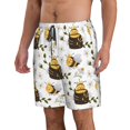 thumbnail image 2 of Fotbe Honey Bee Insect Trajes de Baño Estampados para Hombre, Shorts de Verano de Secado Rápido, Ropa de Playa, Bañadores-3X-Large, 2 of 6