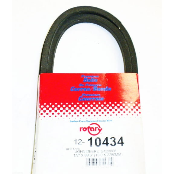 10434 Drive Belt Compatible With John Deere GX20006 (17/32" X 88-5/8")