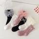 thumbnail image 1 of Winter Kids Socks Pearl Big Bow Toddlers Girls knee High Long Sock Soft Cotton Hollow Out Baby Socks Mesh Girl Princess Socken6one size (1-8years) He Qiyong unisex, 1 of 1