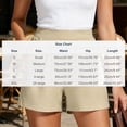thumbnail image 3 of Favoffer Women Office Aline Dress Shorts High Waist Wide Leg Pleated Bottoms Elastic Waist Solid Color Casual Shorts for Formal Work, 3 of 9
