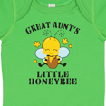 thumbnail image 4 of Inktastic Cute Bee Great Aunt's Little Honeybee with Stars Boys or Girls Baby Bodysuit, 4 of 5