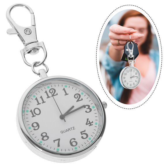 FUEENIRVA Nurse Watch Hanging Glass 1Set For Medical Staff