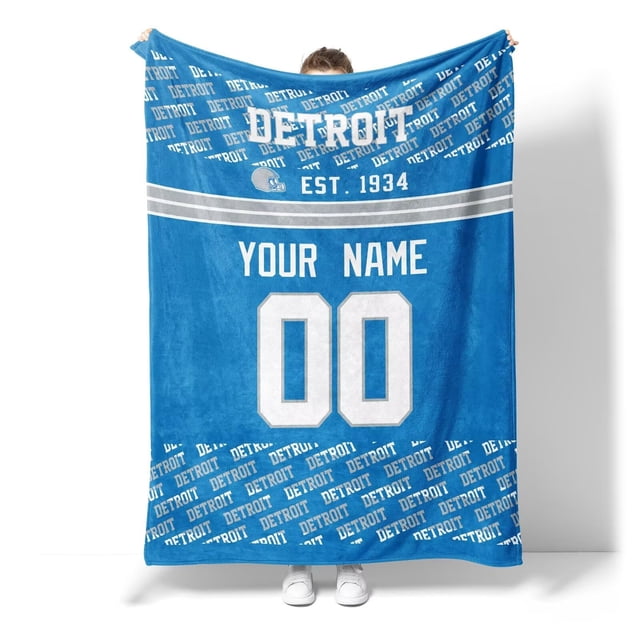Manta ANTKING Detroit con nombre y número personalizados