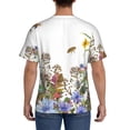 thumbnail image 2 of Rocae Herbs and Wildflowers for Men's Moisture-Wicking Crew Tee - T-Shirt for Sports, Outdoor Activities, and Casual WearX-Large, 2 of 9