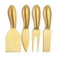 thumbnail image 2 of WuPing Cheese Knives 4 Pcs Stainless Steel Cheese Slicing Tool Include Cheese Fork, Slicing Knife, and Butter Spreader, 2 of 7