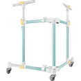 thumbnail image 2 of GanFindX Folding Skater Aid - Adjustable Height Aluminum Roller Skate Trainer for Kids and Toddlers, Perfect for Learning and Safety Green, 2 of 7