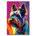 thumbnail image 3 of Scottish Terrier Dog Canvas Wall Art Poster Prints Colorful Pop Animal Art Wall Decor Dog Picture Artwork Pet Dog Painting Poster for Home Bedroom Living Room Decoration Framed, 3 of 6