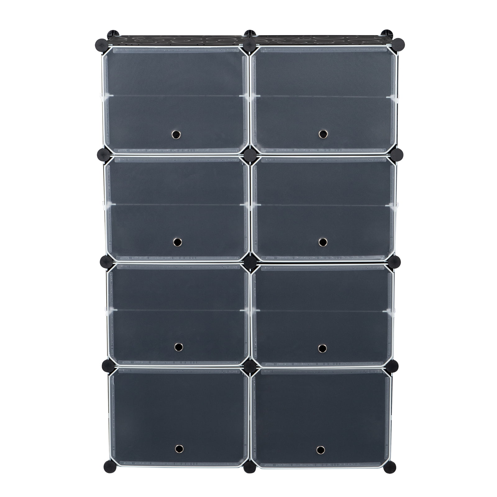 7-Tier Shoe Rack Organizer Portable 28 Pair 14 Grids Tower Shelf Storage Cabinet Stand Expandable for Heels, Boots, Slippers, Black