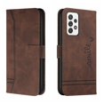 thumbnail image 1 of Funda con tapa estilo vintage para Samsung A52 4G/5G, ranura para múltiples tarjetas, protección total, estilo retro, material PU+TPU, 1 of 5