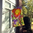 thumbnail image 2 of Carolines Treasures 6001-FLAG-PARENT Black and White Cat  No Fishing Flag  multicolor, 2 of 2