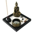 thumbnail image 2 of Quemador de incienso Arena Mesa de arena Mesa Buda de ín Feng Shui Ornamento Meditación para el hogar ín Mesa Decoraciones de Hugo Arena de Buda, 2 of 9