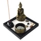thumbnail image 2 of Quemador de incienso Arena Mesa de arena Mesa Buda de ín Feng Shui Ornamento Meditación para el hogar ín Mesa Decoraciones de Hugo Arena de Buda, 2 of 9