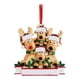 thumbnail image 1 of Colgante familiar de renos personalizado, camiseta navideña, decoración colgante, Navidad familiar Genérico Colgante de Navidad, 1 of 7