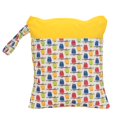 thumbnail image 1 of Cartoon Pattern Wet Dry Diaper Bag Cute Portable Nappy Pouch for Travel #2, 1 of 5