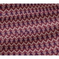 thumbnail image 5 of oneOone Viscose Jersey Fabric Chevron & Swirl Ikat Print Fabric BTY 60 Inch Wide, 5 of 5