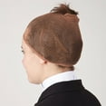 thumbnail image 3 of No Knot ER467991MDBROWN Real Women Ride Equestrian Hair Nets, Medium Brown, 3 of 4