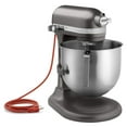 thumbnail image 2 of KitchenAid KSM8990DP 8-Quart Commercial Countertop Mixer, 10-Speed, Gear-Driven, Dark Pewter, 2 of 3