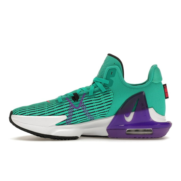 NIKE LEBRON Witness6 27cm バスケットボールシューズ Nike Unisex LeBron Witness 6 Clear Emerald Wild Berry Basketball