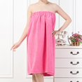 thumbnail image 3 of Shenmeida Spa Body Towel Wrap, with Hair Towel, Women Bath Towel Wrap Cover Up for Shower, Super Soft Lightweight Bath Wrap Robe Towel, 3 of 4