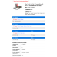 thumbnail image 2 of Rear Brake Pad Set - Compatible with 2012 - 2016 BMW 328i F30 Sedan 2013 2014 2015, 2 of 2