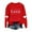 Red(Style 119), variant on NuoCaiYun Valentines Day Sweatshirt for Women Funny Shirts Casual Valentine Pullover Long Sleeve Tops