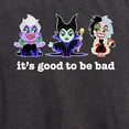 thumbnail image 3 of Disney Villains - It's Good To Be Bad - Women's Short Sleeve Graphic T-Shirt, 3 of 5