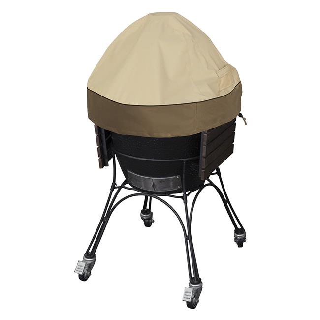 Extra Large Ceramic Grill Dome Cover, Pebble