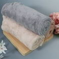 thumbnail image 5 of Qianfeng 3 Pack Hair Towels, Absorbent Microfiber Bath Towels with Button for Women Girls, 5 of 9
