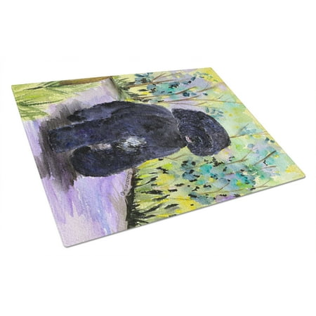 

Caroline s Treasures Portuguese Water Dog Glass Cutting Board Large